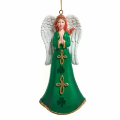 Kurt Adler Irish Angel Ornament - -Country Christmas Loft hoollova49sdtvinzyty