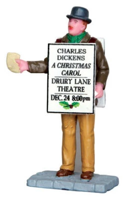 Lemax Sandwich Board Man -Country Christmas Loft hqqsok3frxiowdr40ae3