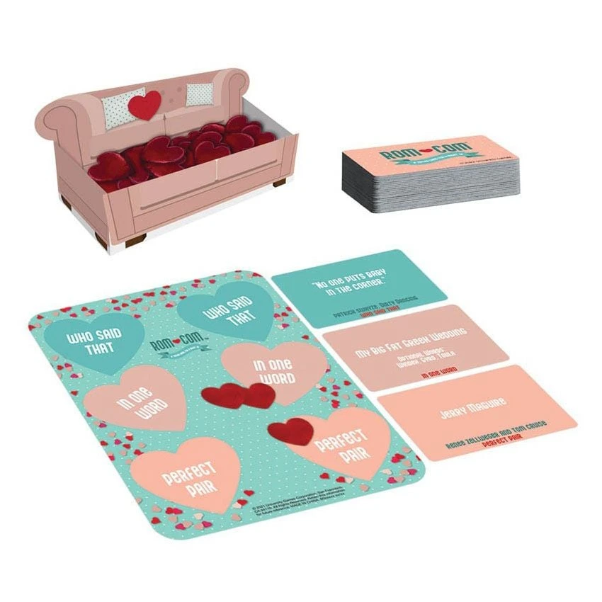 University Games Rom Com - A Trivia Game For A Night In 4 University Games Rom Com - A Trivia Game For A Night In - Image 2