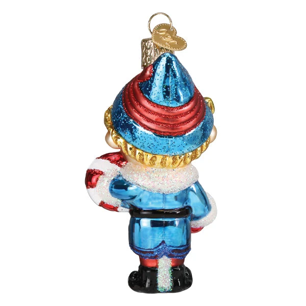 Hermey The Elf Glass Ornament 4 Hermey The Elf Glass Ornament - Image 2