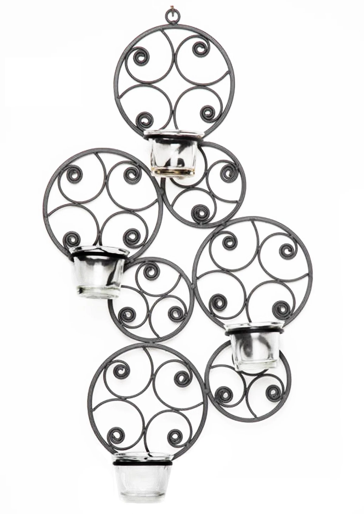 Biedermann Retro Scroll Tealight Sconce, 11 By 19-Inch 4 Biedermann Retro Scroll Tealight Sconce, 11 By 19-Inch - Image 2