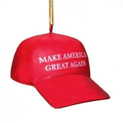 Kurt Adler Make America Great Again - Hat Ornament -Country Christmas Loft hyflf8tiodevh7pqiri0
