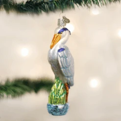 Great Blue Heron Glass Ornament -Country Christmas Loft i1b1zfkp8oo5w5jc9c5b