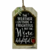 Wooden Plaid Gift Tag Ornament - The Wine Is So Delightful -Country Christmas Loft i2rf4fwmfef4jl8z7orl