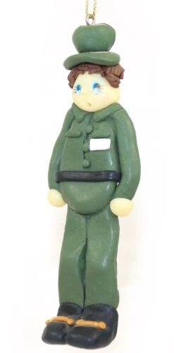Unknown Clay Army Soldier Ornament -Country Christmas Loft i5c8skqytqmsvlwoaqoh