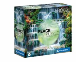 Clementoni Peace Puzzle - The Waterfall - 500 Piece Puzzle