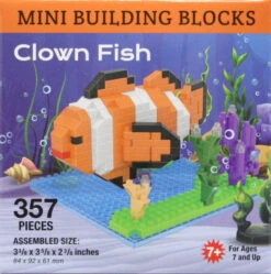 Mini Building Blocks - Clown Fish