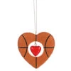 Sports Heart Ornament - Basketball -Country Christmas Loft ic7vuav662pa5nhxuvp1
