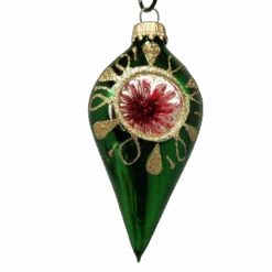 Krebs Value Glass Ornament 4 Pack - Vintage Teardrop Reflectors -Country Christmas Loft icls3tqpzt2diy1exo8d