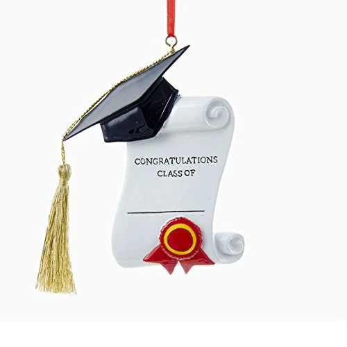 Kurt Adler Graduation Ornament With Cap And Tassle 7 Kurt Adler Graduation Ornament With Cap And Tassle - Image 5