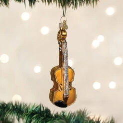 Violin Glass Ornament -Country Christmas Loft itdtohhjeaflq8ypxpyn