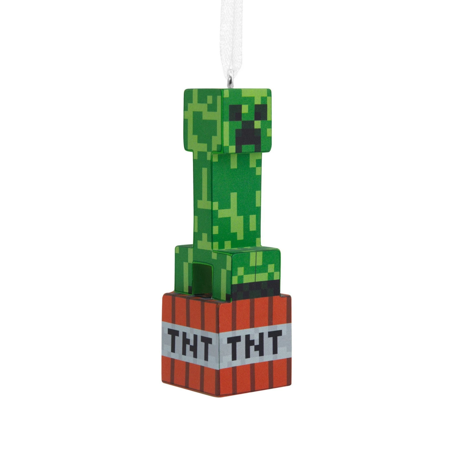 Minecraft Creeper On TNT Hallmark Ornament 3 Minecraft Creeper On TNT Hallmark Ornament