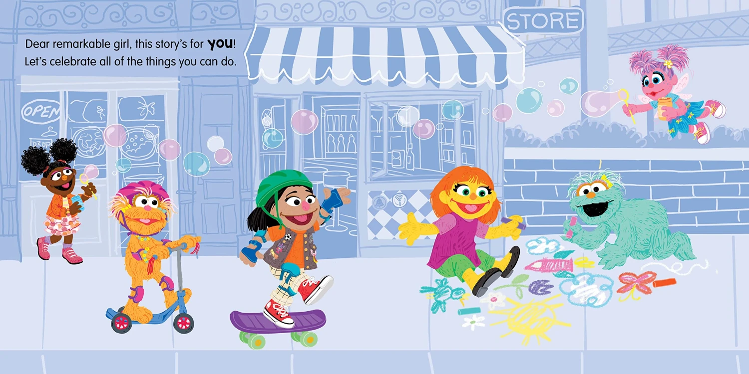 Sesame Street Girl Power Hard Cover 4 Sesame Street Girl Power Hard Cover - Image 2