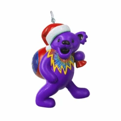 Kurt Adler Grateful Dead Bear With Toy Bag Ornament - -Country Christmas Loft iupxhjfajkrw46pmsjb9