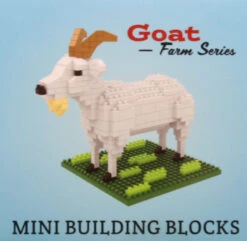 Mini Building Blocks - Farm Series - Goat -Country Christmas Loft j2kzx9hzxd2skpf2x3xc