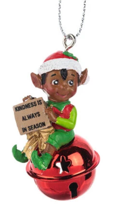 Gift Of Kindness - Elf Bell Charm - -Country Christmas Loft j2vwupplvtssfxtgst5i