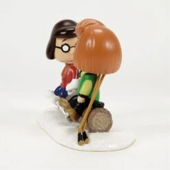 Department 56 Peppermint Patty & Marcie Try Skating -Country Christmas Loft j3v62olisiyambiy9duy