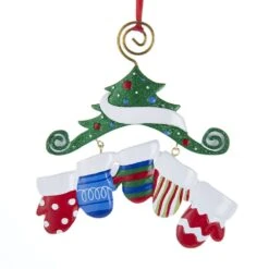 Kurt Adler Dangling Mittens Family Ornament- Family Of 2 8 Kurt Adler Dangling Mittens Family Ornament- Family Of 2 -Country Christmas Loft jai2ekcb81n4k1tp1djq