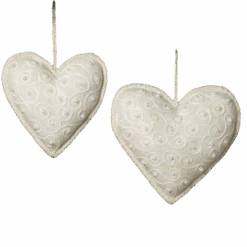 Fabric Heart Ornament