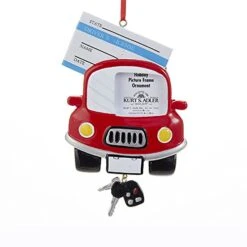 Kurt Adler Driver's License Photo Frame Ornament