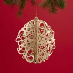 4" Wooden Star Snowflake Ornament -Country Christmas Loft jha7ry2lcyn68kblnshj