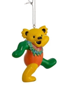 Kurt Adler Grateful Dead Bear Ornament - Yellow -Country Christmas Loft jk2q73xexpqgapaiwyjg fb908c0a 18ad 44a8 92a6 ba05531bfb35