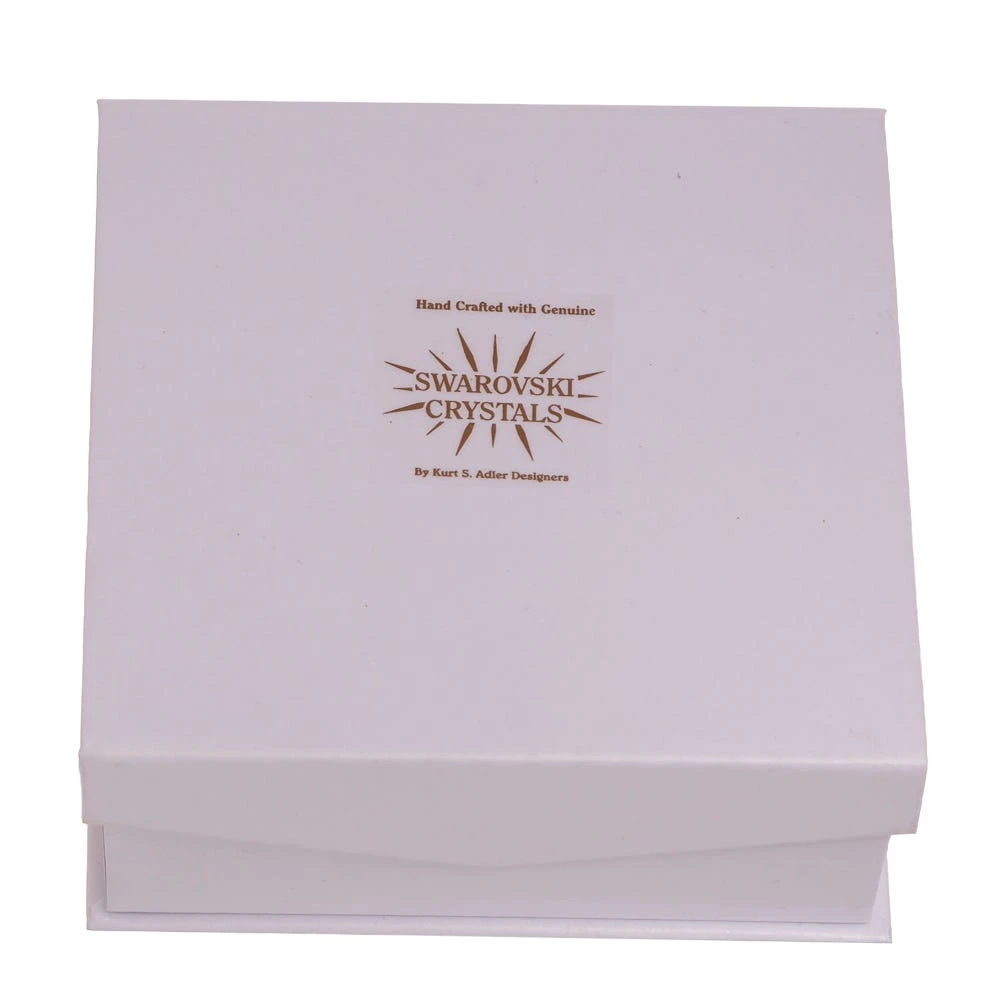 Kurt Adler Elegant Snowflake Ornament With Swarovski Elements 8 Kurt Adler Elegant Snowflake Ornament With Swarovski Elements - Image 6