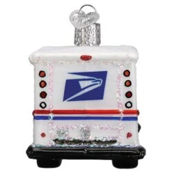 USPS Mail Truck Ornament -Country Christmas Loft jlsqzlulv5u6grsyozem
