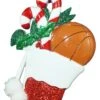 Kurt Adler 4.3 Inch Basketball Resin Sports Sock Ornament -Country Christmas Loft joczn60mspdk4squ0oi3