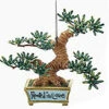 Kurt Adler 3.75 Inch Bonsai Tree Ornament - Rooted -Country Christmas Loft jofy0zjlhdkclxikehor