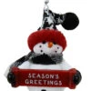 Cozy Snowman Ornament - Season's Greetings -Country Christmas Loft jrprelghe8tj7nqf7b1d