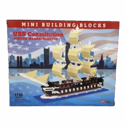 Mini Building Blocks - USS Constitution Boston MA