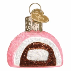 Gumdrop Mini Hostess Snowball Glass Ornament