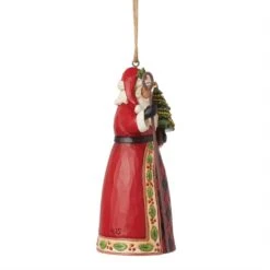 Highland Glen Santa With Cane And Christmas Tree Ornament -Country Christmas Loft jtu8ml7qjnx2fdpflznr