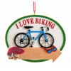 Kurt Adler " I Love Biking" Ornament
