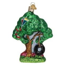 Tire Swing On A Tree Ornament -Country Christmas Loft jyfouw4jat3rj4a9fgkm