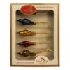 Kurt Adler Glass Vintage Clip-On Bird Ornaments - 5 Piece Set -Country Christmas Loft jyxoqn2clbygpwfieymx