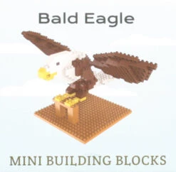 Mini Building Blocks - Bald Eagle -Country Christmas Loft jzxmhdfleu71js6oilgz