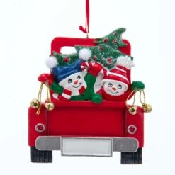 Kurt Adler Snowman On Truck Ornament - Family Of 2 22 Kurt Adler Snowman On Truck Ornament - Family Of 2 -Country Christmas Loft k45cvsger2ogkxxueokk