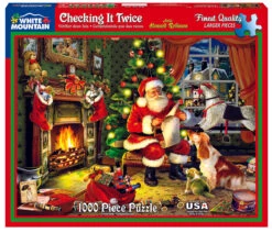 Checking It Twice Puzzle - 1000 Piece