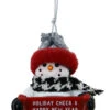 Cozy Snowman Ornament - Holiday Cheer & Happy New Year -Country Christmas Loft kdwcwouo2iklpvv4qnmj