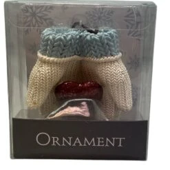 Roman Christmas Mittens With Heart Ornament -Country Christmas Loft kgwi282qfyecxbvp9dqs