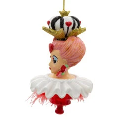Kurt Adler Alice In Wonderland Hat Ornament - Queen Of Hearts -Country Christmas Loft kh8sjufi1przmbwyk5mx