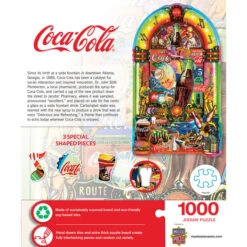 Coca-Cola Jukebox 1000 Piece Shaped Puzzle -Country Christmas Loft khy6eoqg6dmtfiwe46dr