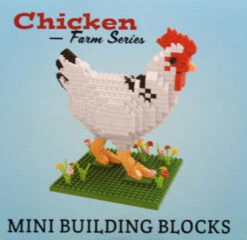 Mini Building Blocks - Farm Series - Chicken -Country Christmas Loft kiflqdrjixtote9xkkti