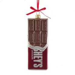 Kurt Adler Hershey's Glass Chocolate Bar Ornament