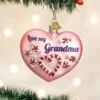 Old World Christmas Grandma Heart -Country Christmas Loft kjcqfoozxtwylfj53ifi