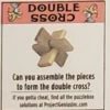 Puzzlebox Brainteaser - Double Cross -Country Christmas Loft kl2i7gvgfubqa5sihwgt