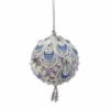 Kurt Adler Lavender Paisley Ornament - Ball -Country Christmas Loft knjrulokxtoxorkscaap