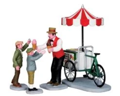 Lemax Gelato Cart - 4 Piece Set -Country Christmas Loft kpdjeuln5z8nx4xec8jc